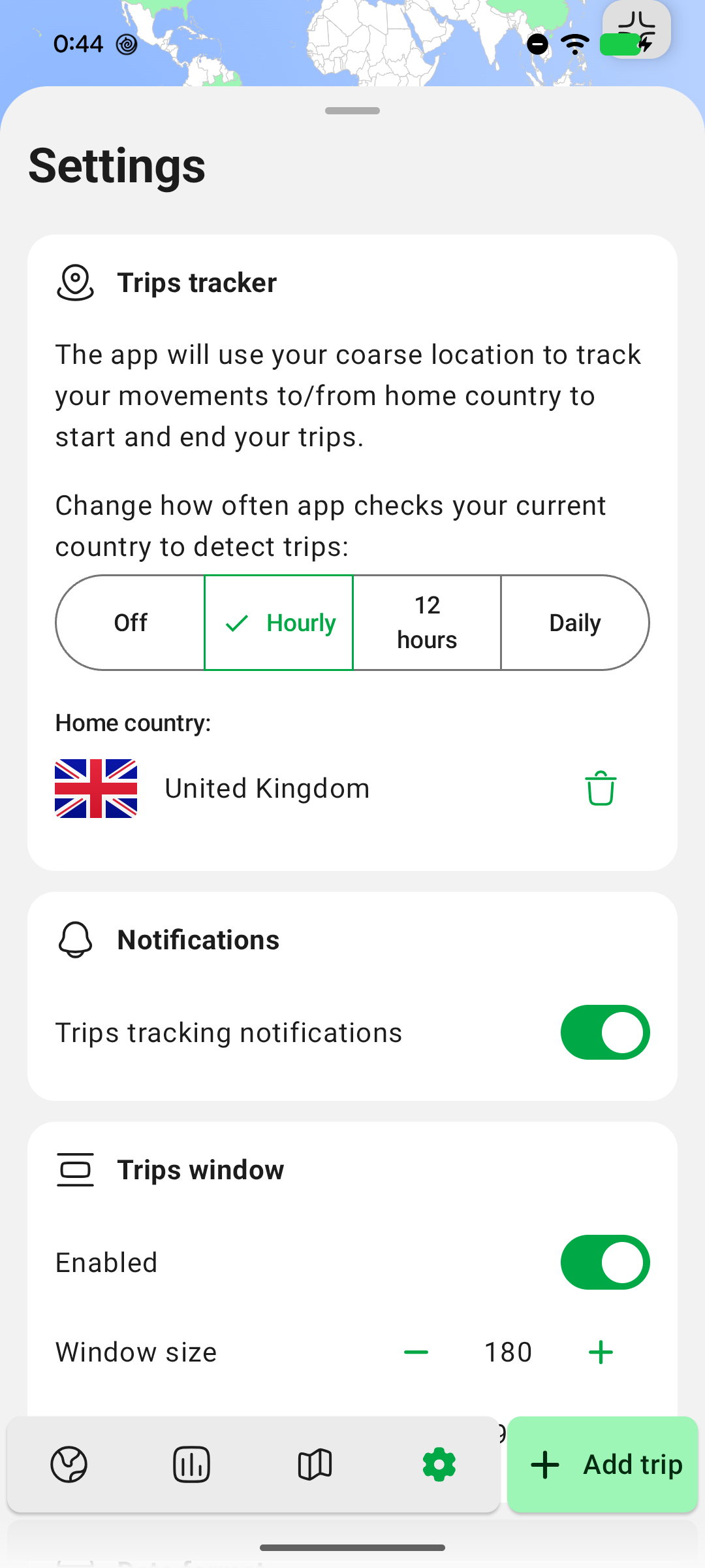 Jourlog Interface 3