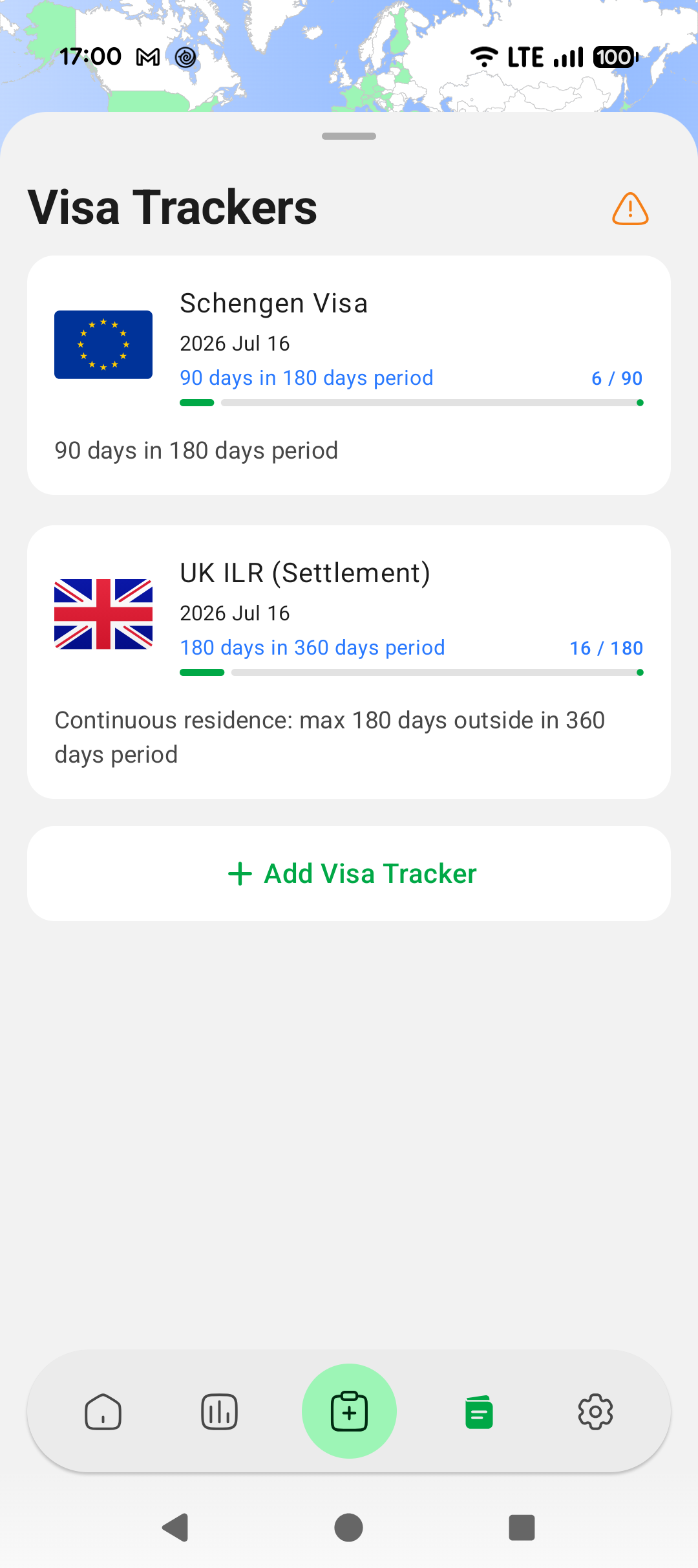 Jourlog Interface 2